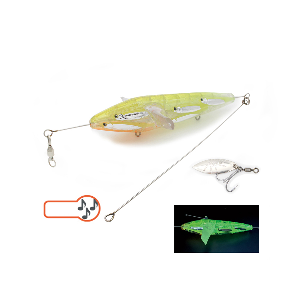 #05 CHART HEAD GLOW BAIT / RATTLE